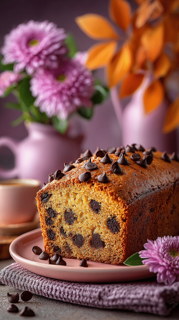Chocolate Chip Pumpkin Bread