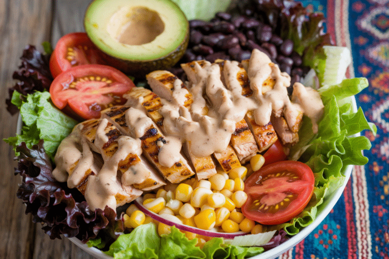 High-Protein Southwest Chicken Salad That Eats Like a Meal (Not a Sad Desk Lunch)