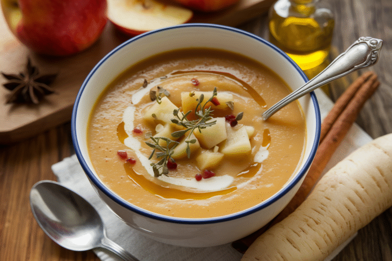 Easy Apple and Parsnip Soup with Warm Spices: The Cozy Bowl That Makes You Feel Like You Own Fall