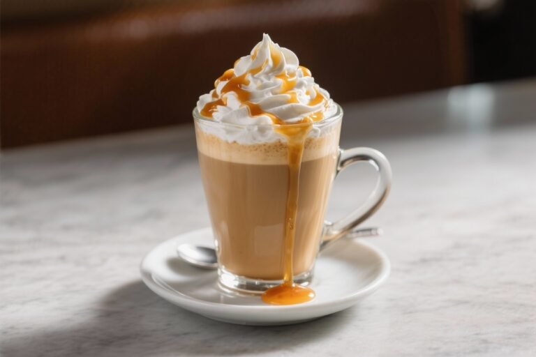 This Pumpkin Syrup Latte with Whipped Cream Is the Cozy Flex Your Mornings Deserve