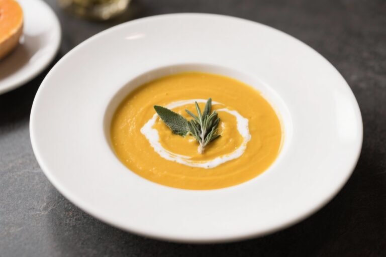 Butternut Squash Soup with Sage and Cream: The Cozy, Silky Bowl That Makes Winter Jealous