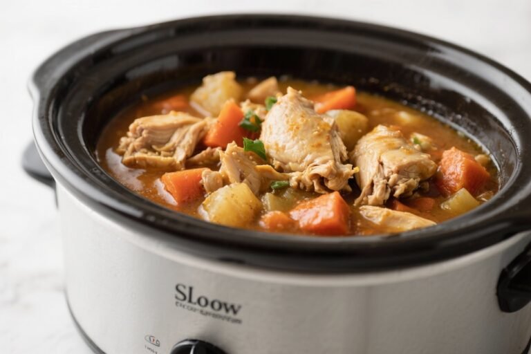 Slow Cooker Chicken Stew That Practically Prints Comfort: Set It, Forget It, Devour It