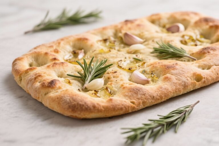 Sourdough Focaccia with Rosemary and Garlic: The Crispy-Edged, Olive-Oil-Soaked Bread You’ll Brag About