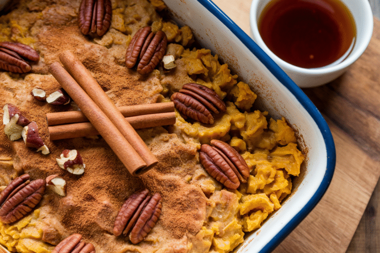 Pumpkin Baked Oatmeal – Cozy Fall Breakfast & Gluten-Free Baked Oats Recipe You’ll Make on Repeat