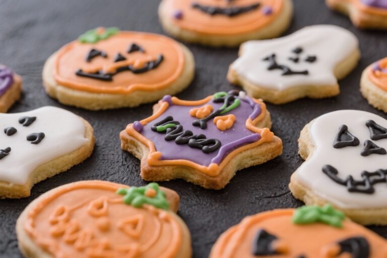 Halloween Sugar Cookies with Royal Icing: Spooky-Crisp, Glossy-Glazed, and Totally Party-Stealing