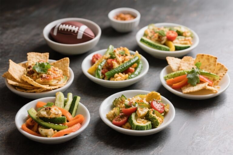 5 Healthy Football Snack Recipes with Vegetables That Even Your Wing-Loving Friends Will Fight Over
