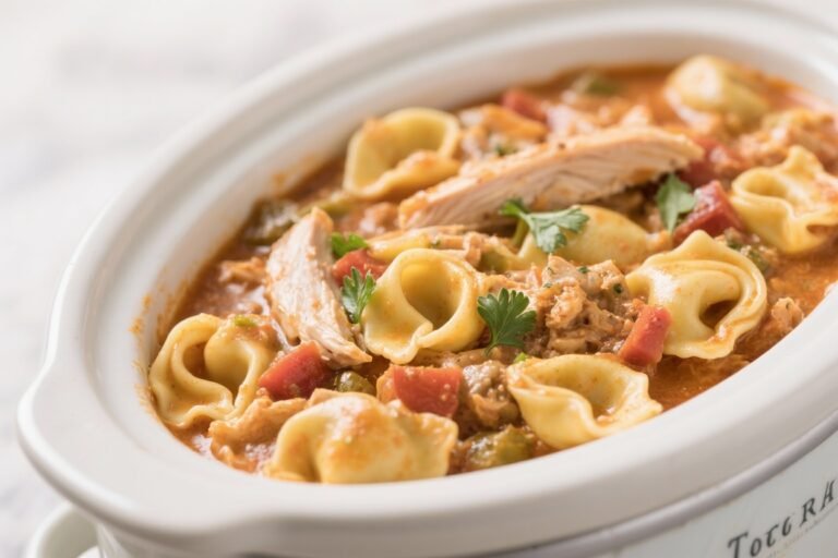 Crockpot Chicken Tortellini: The Amazing Dinner That Tastes Like You Tried Way Harder