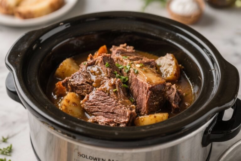 Slow Cooker Pot Roast (Fall-Apart Tender): The Set-It-and-Flex Dinner That Makes You Look Like a Chef