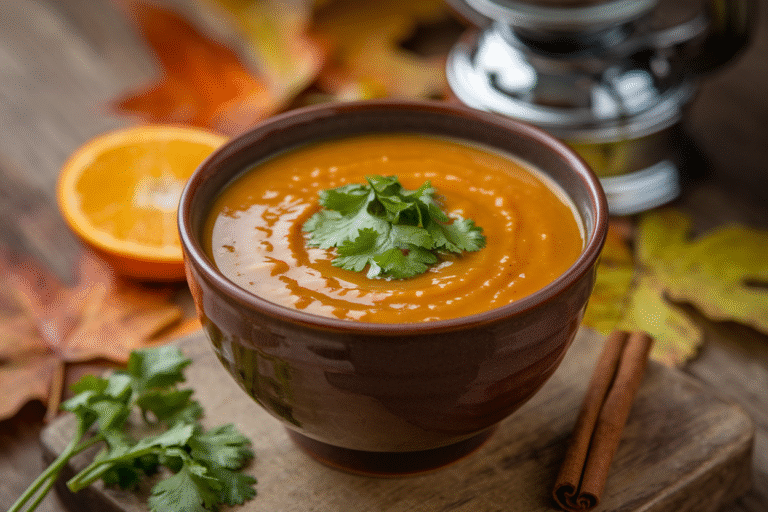 Simple Carrot Ginger Soup for Cozy Fall Nights: The 20-Minute Hug Your Week Deserves