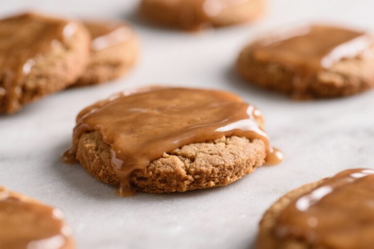 Soft Gingerbread Cookies With Maple Glaze – Easy and Tender