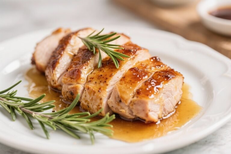 Honey Glazed Turkey Breast With Rosemary – Simple, Juicy, and Flavorful