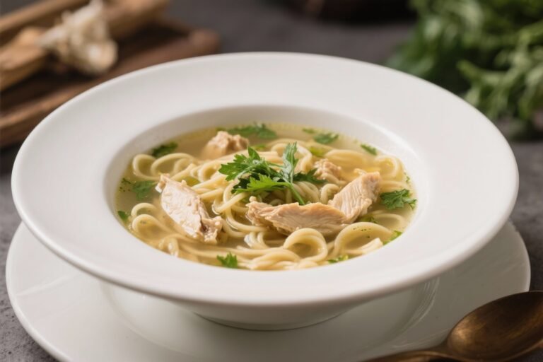 Ultimate Homestyle Chicken Noodle Soup With Fresh Herbs – Quick and Easy