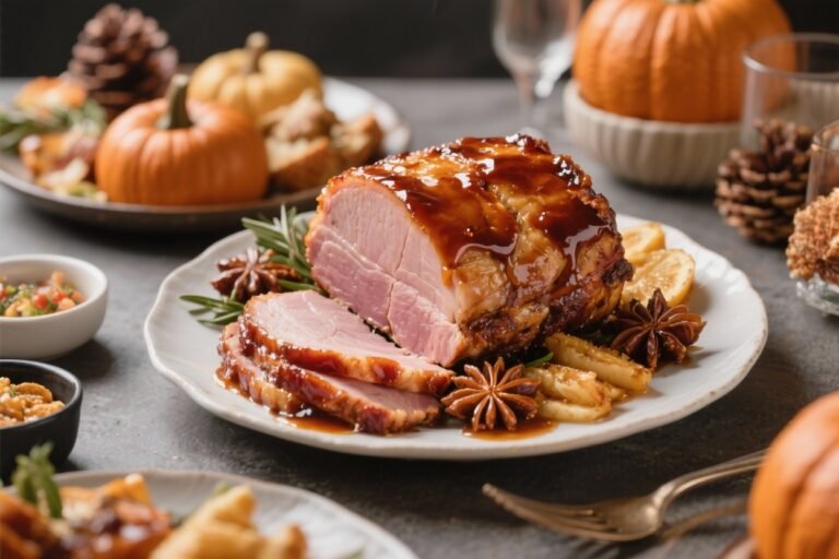 Ultimate Thanksgiving Dinner With Maple Glazed Ham – Special and Easy