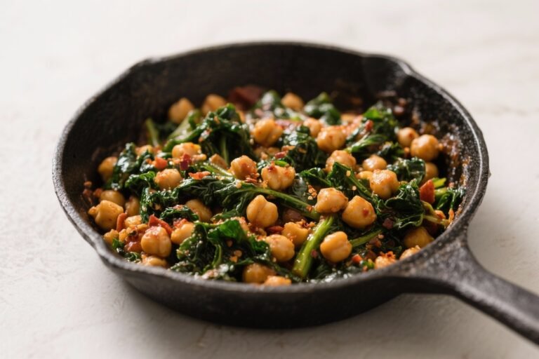 Easy Chickpea and Kale Skillet – The Ultimate Dinner Idea
