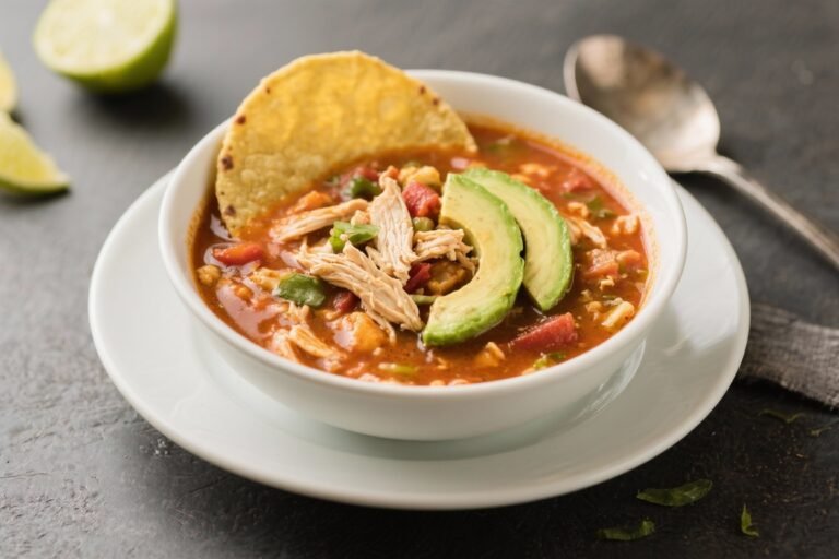 Chicken Taco Soup With Avocado and Lime – Bright, Comforting, and Weeknight Easy