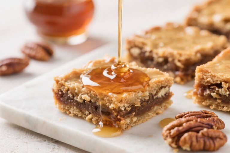 The Best Pecan Pie Bars with Maple Syrup